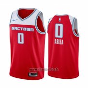 Maillot Sacramento Kings Trevor Ariza No 0 Ville Rouge