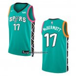 Maillot San Antonio Spurs Doug Mcdermott NO 17 Ville 2022-23 Vert