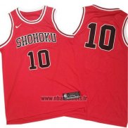 Maillot Shohoku No 10 Rouge