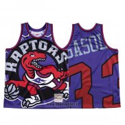 Maillot Tornto Raptors Marc Gasol NO 33 Mitchell & Ness Big Face Volet