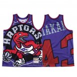 Maillot Tornto Raptors Pascal Siakam NO 43 Mitchell & Ness Big Face Volet