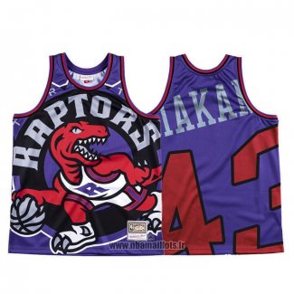 Maillot Tornto Raptors Pascal Siakam NO 43 Mitchell & Ness Big Face Volet