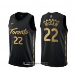 Maillot Tornto Raptors Patrick Mccaw NO 22 Ville 2019-20 Noir