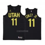 Maillot Utah Jazz Mike Conley JR. NO 11 Statement 2022-23 Noir