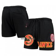 Short Atlanta Hawks Pro Standard Mesh Capsule Noir