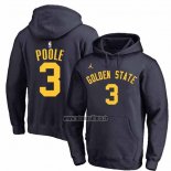 Veste a Capuche Golden State Warriors Jordan Poole Statement 2022-23 Noir