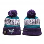 Bonnet Charlotte Hornets Volet Bleu