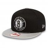 Casquette Brooklyn Nets 9FIFTY Snapback Gris Noir