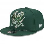 Casquette Milwaukee Bucks Tip Off 9FIFTY Snapback Vert