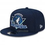 Casquette Minnesota Timberwolves Tip Off 9FIFTY Snapback Bleu