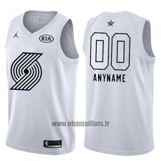 Maillot All Star 2018 Portland Trail Blazers Nike Personnalise Blanc