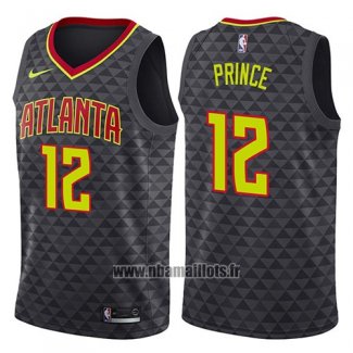 Maillot Atlanta Hawks Taurean Prince No 12 Icon 2018 Noir