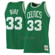 Maillot Boston Celtics Larry Bird NO 33 Mitchell & Ness 1985-86 Vert