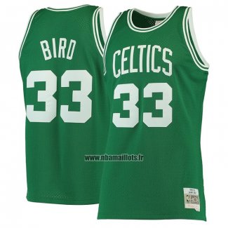 Maillot Boston Celtics Larry Bird NO 33 Mitchell & Ness 1985-86 Vert