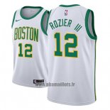 Maillot Boston Celtics Terry Rozier Iii No 12 Ville 2018-19 Blanc