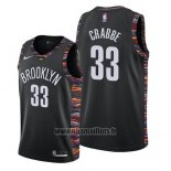 Maillot Brooklyn Nets Allen Crabbe No 33 Ville 2019 Noir