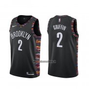 Maillot Brooklyn Nets Blake Griffin No 2 Ville Noir