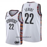 Maillot Brooklyn Nets Caris Levert No 22 Ville 2019-20 Blanc