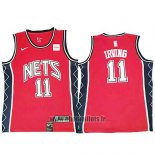Maillot Brooklyn Nets Kyrie Irving No 11 Retro Rouge