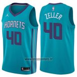 Maillot Charlotte Hornets Cody Zeller No 40 Icon 2017-18 Vert
