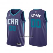 Maillot Charlotte Hornets Personnalise Statement Edition Volet