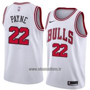 Maillot Chicago Bulls Cameron Payne No 22 Association 2018 Blanc