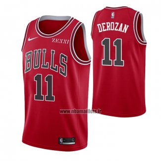 Maillot Chicago Bulls Demar Derozan NO 11 Icon 2021-22 Rouge