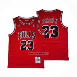 Maillot Chicago Bulls Michael Jordan NO 23 Mitchell & Ness 1997-98 Rouge