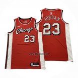 Maillot Chicago Bulls Michael Jordan NO 23 Ville 2021-22 Rouge