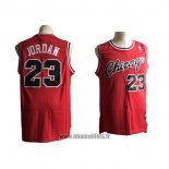 Maillot Chicago Bulls Michael Jordan NO 23 Retro Rouge2