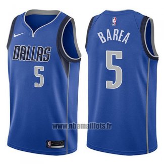 Maillot Dallas Mavericks J.j. Barea No 5 2017-18 Blanc