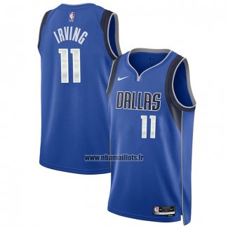 Maillot Dallas Mavericks Kyrie Irving NO 11 Icon 2022-23 Bleu