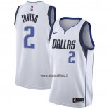 Maillot Dallas Mavericks Kyrie Irving NO 2 Association 2022-23 Blanc