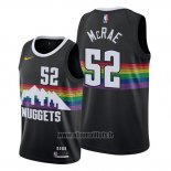 Maillot Denver Nuggets Jordan Mcrae No 52 Ville 2019-20 Noir