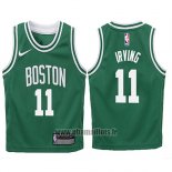 Maillot Enfant Boston Celtics Kyrie Irving No 11 2017-18 Vert