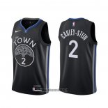 Maillot Golden State Warriors Willie Cauley-Stein NO 2 Ville 2019-20 Noir