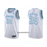 Maillot Los Angeles Lakers Dwight Howard NO 39 Ville 2021-22 Blanc