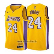 Maillot Los Angeles Lakers Kobe Bryant No 24 Retirement 2017-18 Or