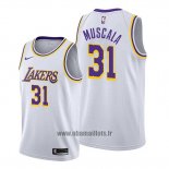Maillot Los Angeles Lakers Mike Muscala No 31 Association Blanc