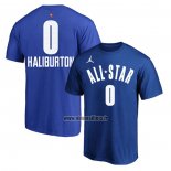 Maillot Manche Courte All Star 2023 Tyrese Haliburton Bleu