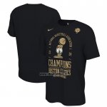 Maillot Manche Courte Boston Celtics 18-time NBA Finals Champions Locker Room Noir