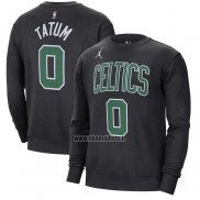 Maillot Manches Longues Boston Celtics Jayson Tatum Statement 2022-23 Noir