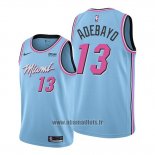 Maillot Miami Heat Bam Adebayo No 13 Ville 2019-20 Bleu
