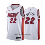 Maillot Miami Heat Jimmy Butler No 22 Association 2018 Blanc