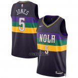 Maillot New Orleans Pelicans Herbert Jones NO 5 Ville 2022-23 Volet