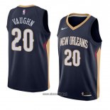 Maillot New Orleans Pelicans Rashad Vaughn No 20 Icon 2018 Bleu