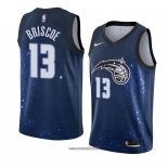 Maillot Orlando Magic Isaiah Briscoe No 13 Ville 2018 Bleu