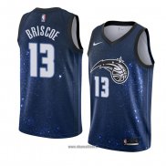 Maillot Orlando Magic Isaiah Briscoe No 13 Ville 2018 Bleu