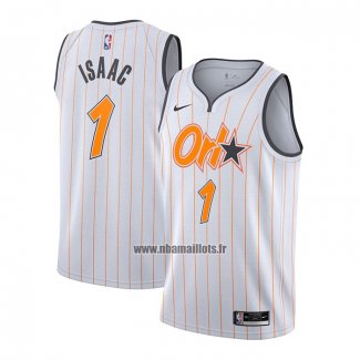 Maillot Orlando Magic Jonathan Isaac No 1 Ville 2020-21 Blanc