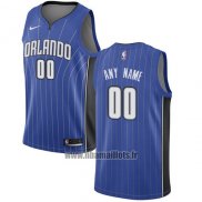 Maillot Orlando Magic Personnalise 2017-18 Bleu